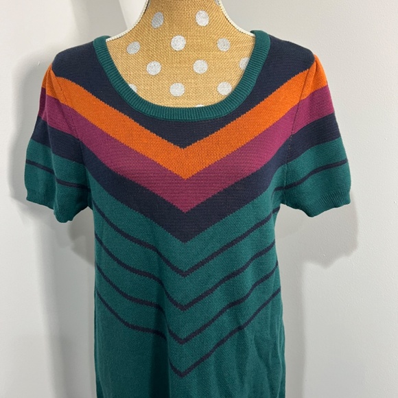 Modcloth Retro Green Dress Size XL - Picture 2 of 7